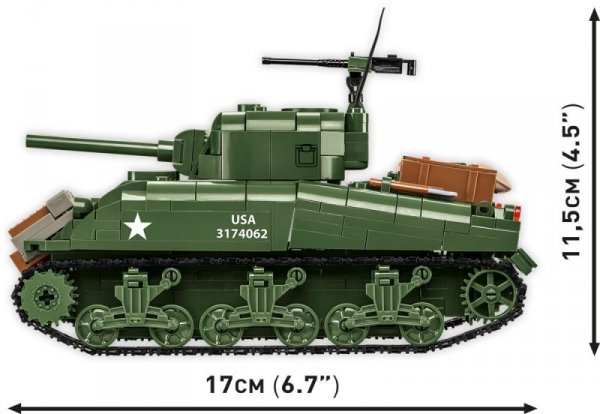 Cobi Klocki Klocki M4A1 Sherman 663 klocki