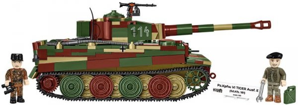 Cobi Klocki Klocki Pz.Kpfw. VI Tiger Ausf. E 870 klocków