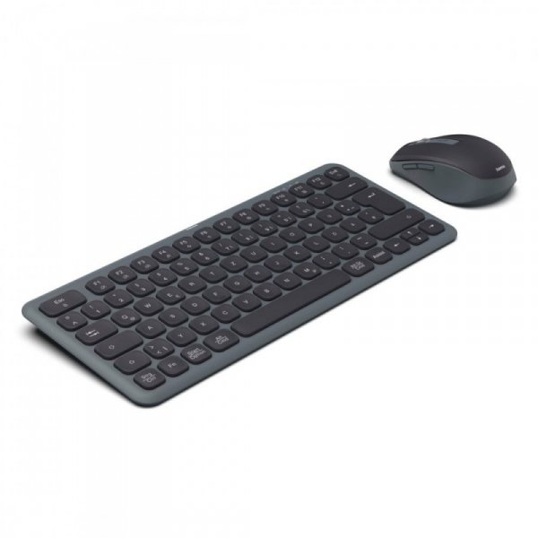 Hama Zestaw klawiatura i mysz WKM-500 Czarno-szara