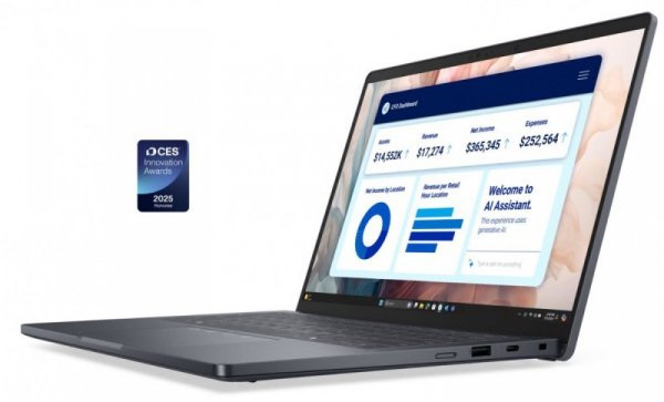 Dell Laptop Dell Pro 14 Premium PA14250 Win11Pro Ultra 7 268V/32GB/512GB SSD G4/14.0 FHD+/Arc/FgrPr/Cams&Mic/WLAN+BT/BcklKb/3C/v