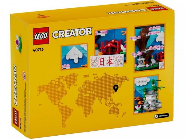 LEGO Klocki 40713 Pocztówka z Japonii