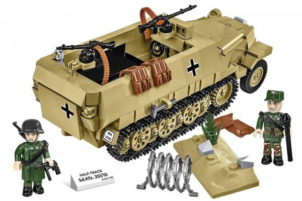 Cobi Klocki Klocki Half-Truck Sd.Kfz.251 500 klocków