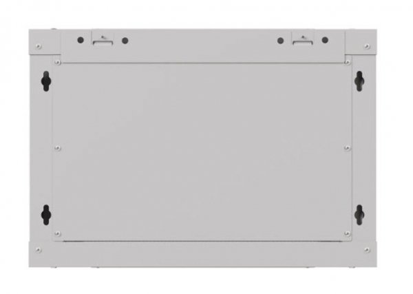 Lanberg Szafa instalacyjna rack wisząca 19&quot; 6U 540x350 szara drzwi przeszklone ( flat pack)