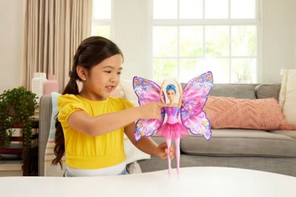 Mattel Lalka Barbie Motylkowa baletnica 2w1 przemiana