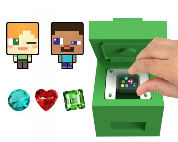 Epee Naklejkomat 3D Minecraft