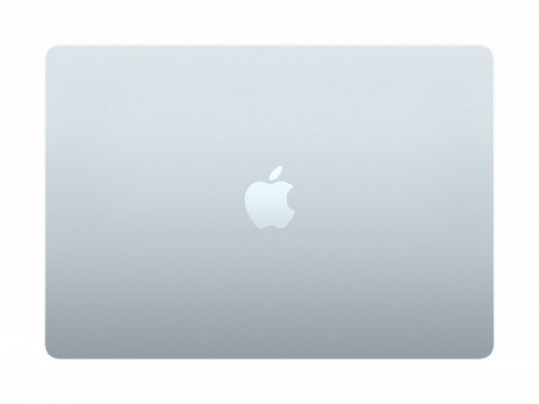 Apple MacBook Air 15.3 cala: M4 10/10, 16GB, 512GB, 35W - Błękitny - MC7A4ZE/A/D1