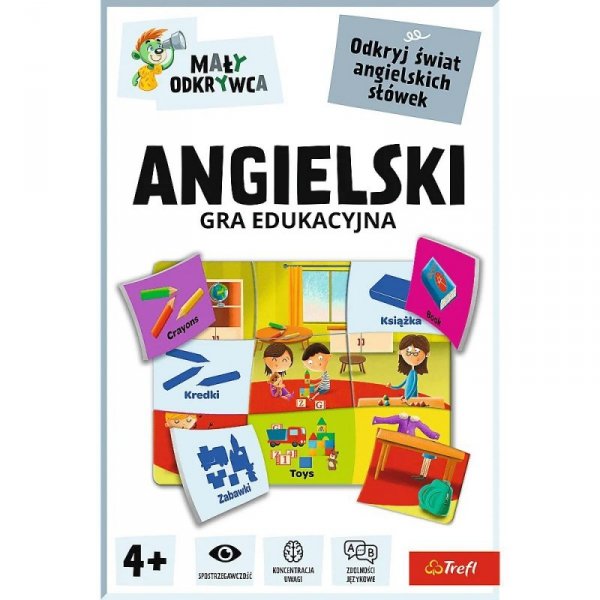 Trefl Gra Angielski Mały Odkrywca