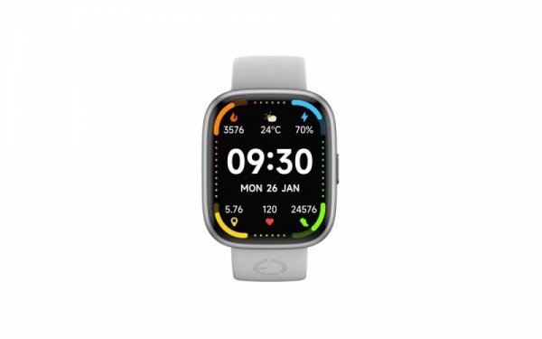 EcoWatch Smartwatch EW06 srebrny