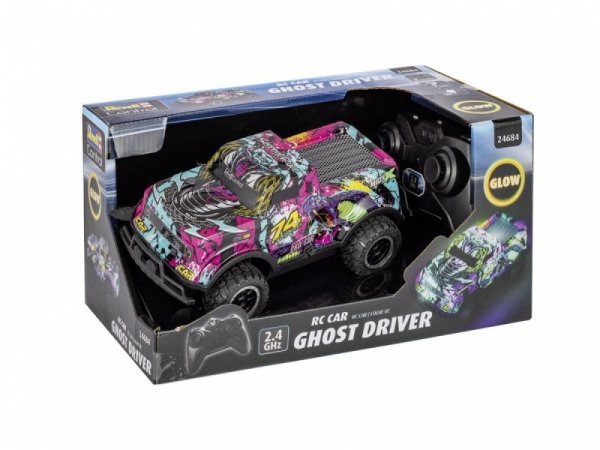 Revell RC Auto zdalnie sterowane RC Car Ghost Driver - fioletowe
