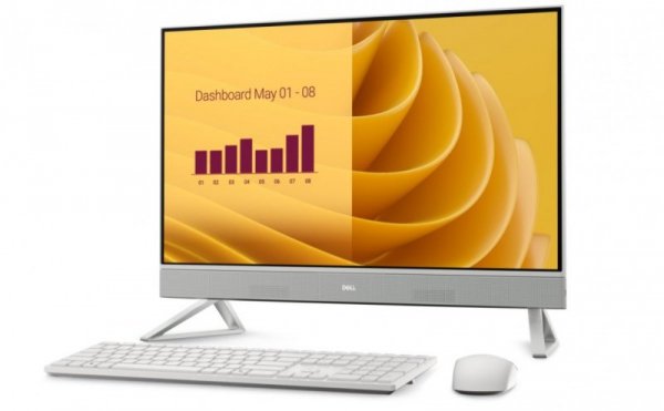 Dell Komputer Dell 27 All-in-One EC27250 Win11Pro 7-150U/16GB/512GB SSD/27.0 FHD/Intel Graphics/Cam/WLAN + BT/Backlit Kb/3Y ProS