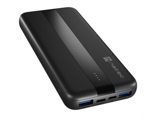 Natec Powerbank TREVI Slim Q V2 2xUSB-A 18W 1xUSB-C 20W