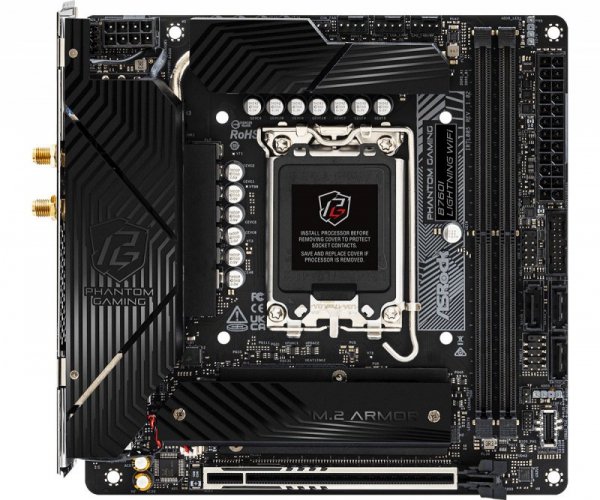 ASRock Płyta główna B760I LIGHTNING WIFI s1700  2DDR5 mITX DP/HDMI