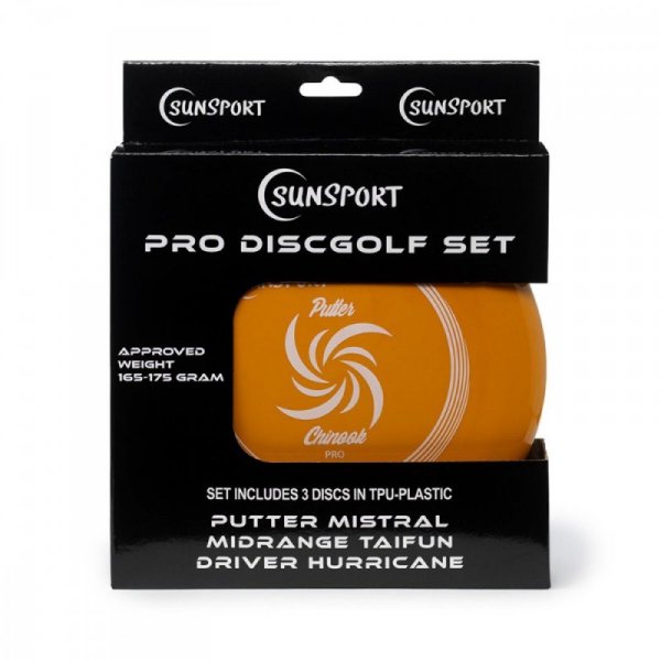 Tactic Gra DiscGolf set Pro, Putter,Mid Range&Drivet Plastik
