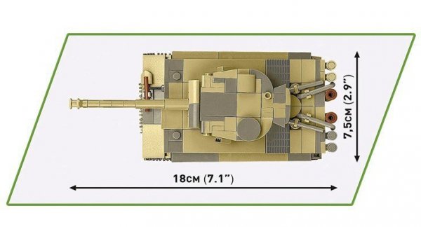 Cobi Klocki Klocki Panzer VI Tiger I no 131 442 klocki