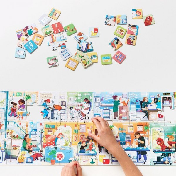 CzuCzu Puzzle Co robi weterynarz
