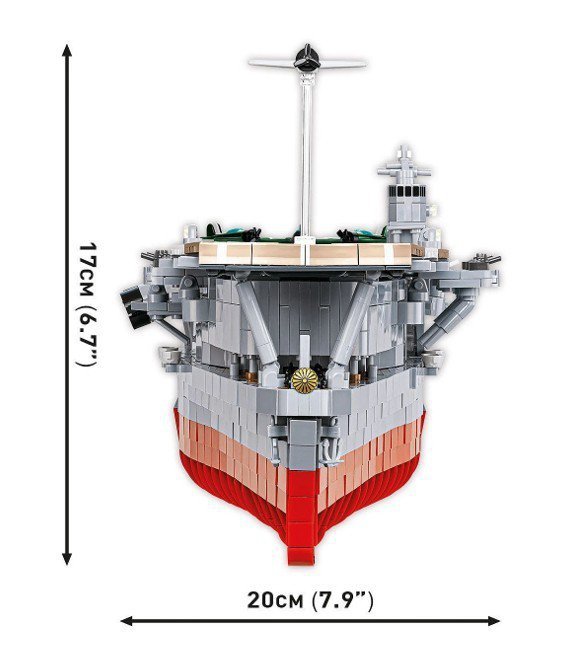 Cobi Klocki Klocki IJN Akagi Aircraft Carrier 3573 klocków