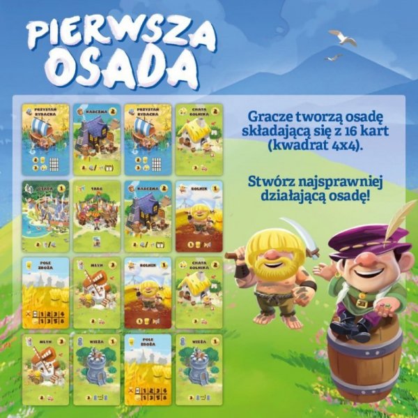 Nasza księgarnia Gra Pierwsza osada