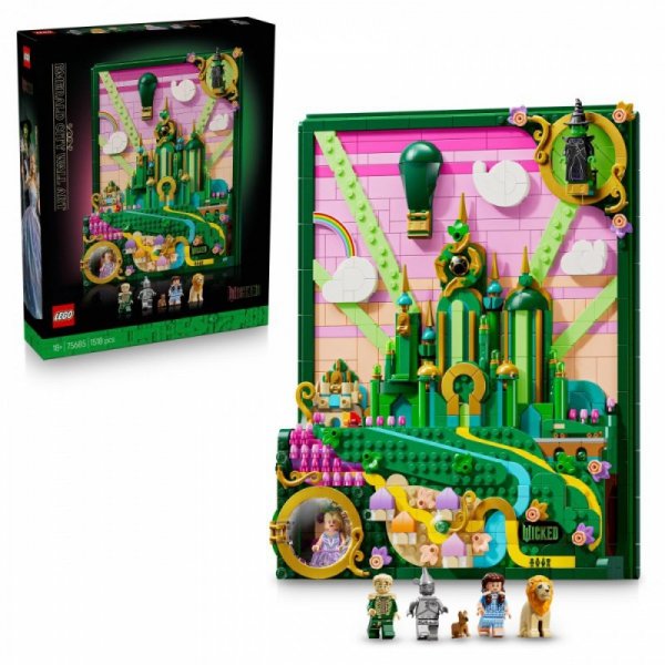 LEGO Klocki Wicked 75685 Obraz Emerald City