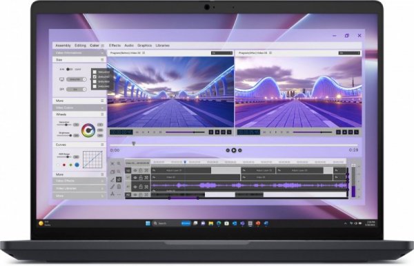 Dell Stacja robocza Dell Pro Max 16 MC16250 W11Pro|U7-265H|32GB|1TB|RTX PRO 500|FgrPr&SmtCd|FHD IR Cam&Mic|WLAN+BT|16 FHD+|Backl