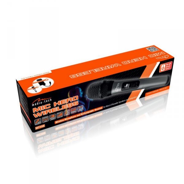 Media-Tech Mikrofon bezprzewodowy MIC HERO WIRELESS MT398