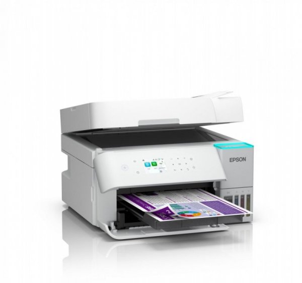 Epson Urządzenie wielofunkcyjne L6376 ITS białe A4/35ppm/W(LAN)/ADF2Scopy/100k