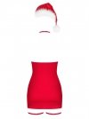Obsessive Kissmas Košilka Vánoční Kostým