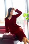 Merribel Ratsim Cherry Šaty