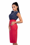 Merribel Armin Dark Blue Halenka