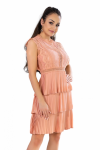 Merribel Estina Peach Šaty