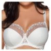 Ava 1030 Novato bílá Podprsenka polovyztužená plus size
