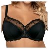 Ava 1030 Novato černá Podprsenka polovyztužená plus size