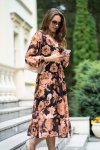 Merribel Nilisa černo-béžové Šaty