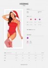 Obsessive Kissmas Body Vánoční Kostým