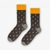 More Ties 051-136 tmavě šedé Pánské ponožky
