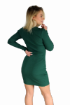 Merribel Wicentala Green Šaty