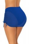 Self Skirt2 D99 13 modré Plážové kalhotky