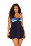 Self Tankini Pacific7 984PF7 1 tmavě modré Dámské plavky