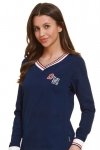 Doctor nap PM 4504 navy blue Dámské pyžamo