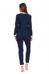 Doctor nap PM 4504 navy blue Dámské pyžamo