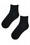 Noviti ST 041 W 01 ažur černé Dámské ponožky