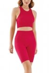 Gabriella Seamless track rib 1205 raspberry cyklistické Dámské legíny