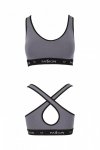 PS013 TOP dark grey bawełniany