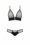 LAGERTA BIKINI Czarny zestaw dwuczęściowy