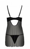 NADYA CHEMISE Czarna koszulka