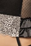 ROMA CORSET Czarny gorset