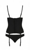 TONYA CORSET Czarny gorset