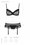 LOVELIA SET Czarny zestaw dwuczęściowy