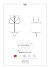 Bielizna-Ailay body czarne L/XL