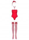 Bielizna-Kissmas body czerwone  S/M