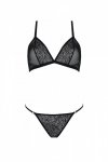 SELAGINELLA BIKINI Czarny zestaw  dwuczęściowy